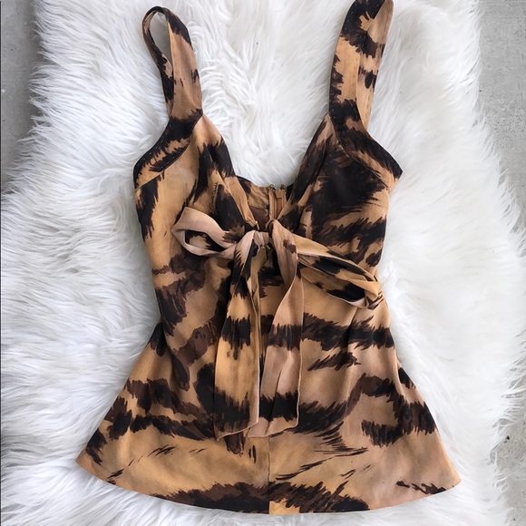 Roberto Cavalli Tops - Roberto Cavalli 100% silk top